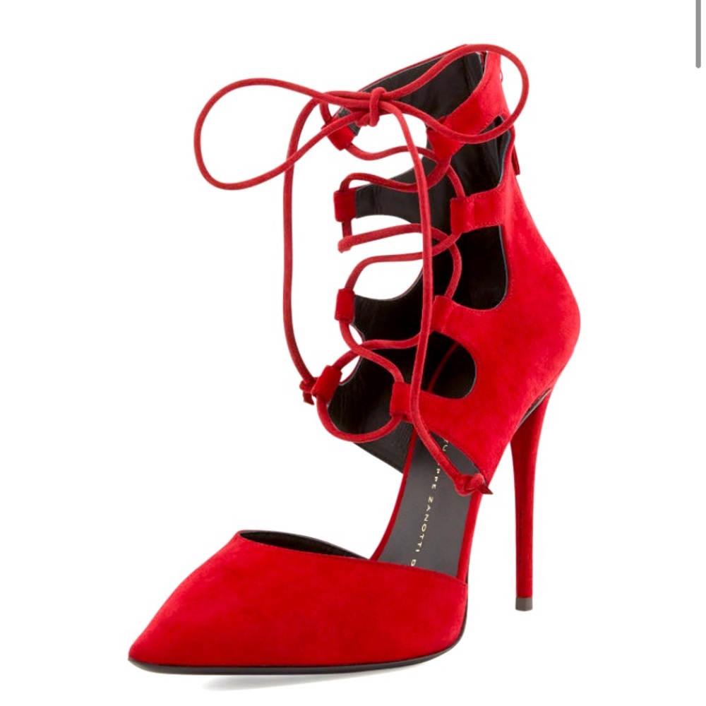 Giuseppe Zanotti Lace Up Heels